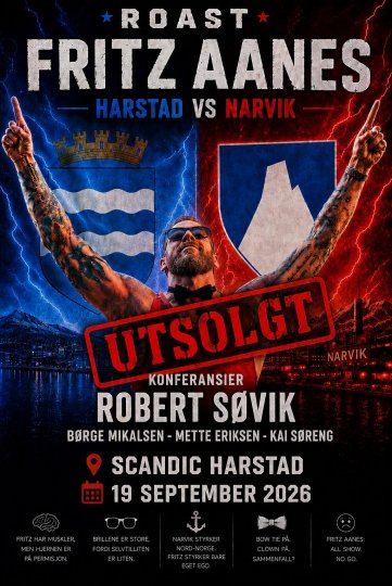 Roast - Fritz Aanes. Harstad VS Narvik
